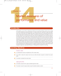 Market measures of performance and value