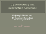 Cybersecurity and Information Assurance