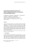 Experimental and numerical tests of thermo