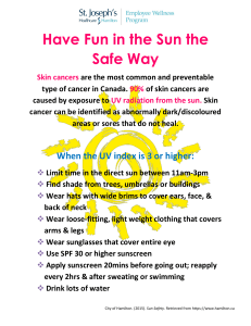 Have Fun in the Sun the Safe Way