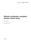Defined contribution workplace pension market study revised