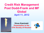 CFA Society April 2012