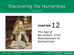 The Age of Revolution: From Neoclassicism to Romanticism