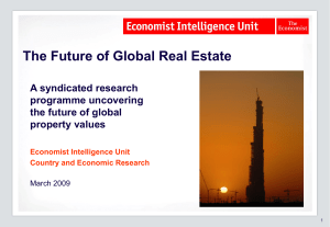 EIU proposal - Economist Intelligence Unit