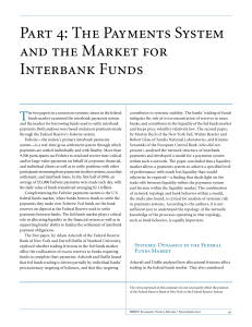 The Payments System and the Market for Interbank Funds