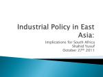 Industrial Policy in East Asia