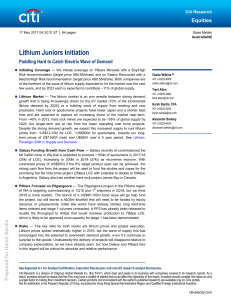 Lithium Juniors Initiation