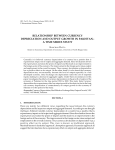 relationship between currency depreciation and output growth in