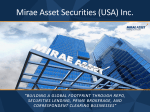 Mirae Asset Securities (USA) Inc.