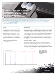 Attomole Detection of Proteins in a Complex Mixture Using the