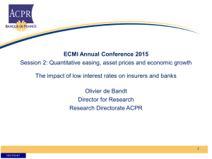 The impact of low interest rates on insurers and banks