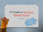 7th Grade at Newtown Middle School by Olivia Clark