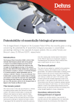 Patentability of essentially biological processes
