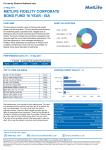 METLIFE FIDELITY CORPORATE BOND FUND 16 YEAR