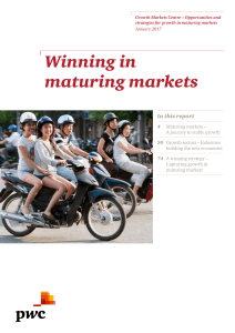 Winning in maturing markets
