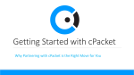 Getting Started with cPacket - cPacket Channel Partner Portal