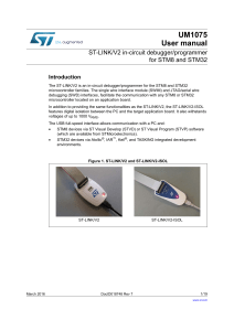 ST-LINK/V2 in-circuit debugger/programmer for STM8 and STM32