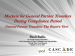 Basil Rallis: Markets for General Partner Transfers During