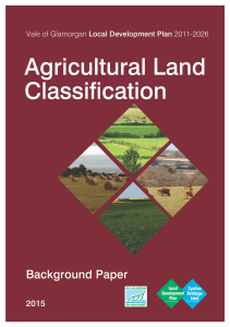 Agricultural Land Classification background paper