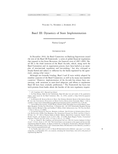 Basel III: Dynamics of State Implementation