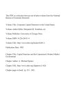 Capital Structure and the Corporation`s Product Market Environment