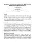 Wind Imaging Spectrometer and Humidity