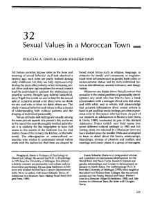 Sexual Values in a Moroccan Town