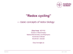 Redox cycling”