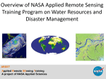 NASA Applied Remote Sensing Training for Water Resources and
