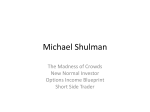 Michael Shulman - AAII