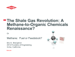 The Shale Gas Revolution: A Methane-to