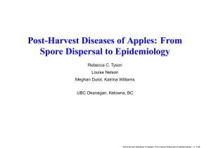 Post-Harvest Diseases of Apples: From Spore