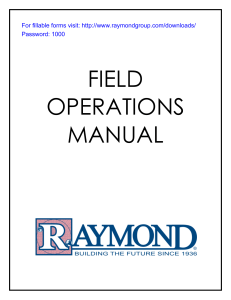 field operations manual