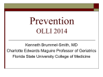 Prevention - Florida State University College of Medicine