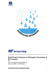 Rain Water Harvesting - Narula Institute of Technology