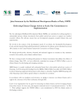 Joint Statement by the Multilateral Development Banks at Paris