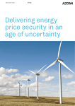 Delivering energy price security in an age of