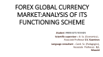 світовий валютний ринок forex .аналізйого функціювання
