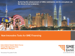 New Innovative Tools for SME Financing
