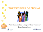 Secrets of Saving
