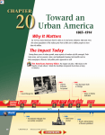 Chapter 20: Toward an Urban America, 1865-1914
