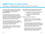 AEMC Power of choice review