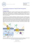 Controlled Protein Expression Using Iron Oxide Nanoparticles