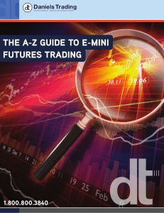 the az guide to e-mini futures trading
