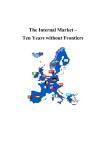EUROPA - The Internal Market : Ten Years without Frontiers