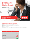 E.ON Monthly Market Report