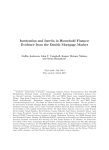 Inattention and Inertia in Household Finance: Evidence from the