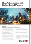China`s Integration with Global Capital Markets