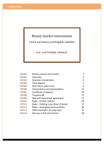 Money market instruments