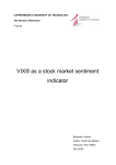 VIX® as a stock market sentiment indicator
